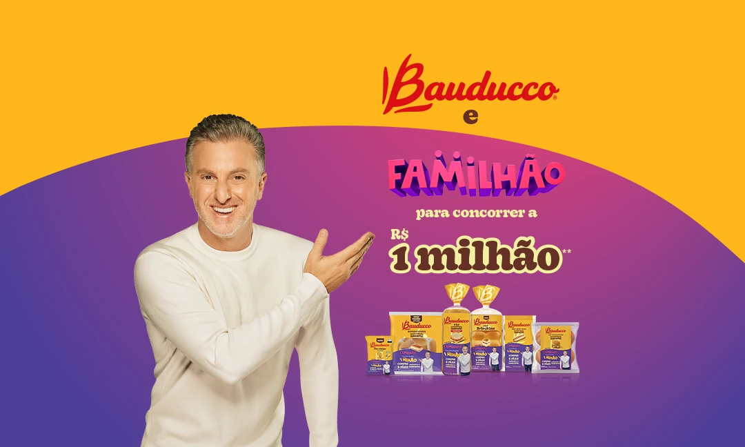 Banner do projeto Familhão Bauducco