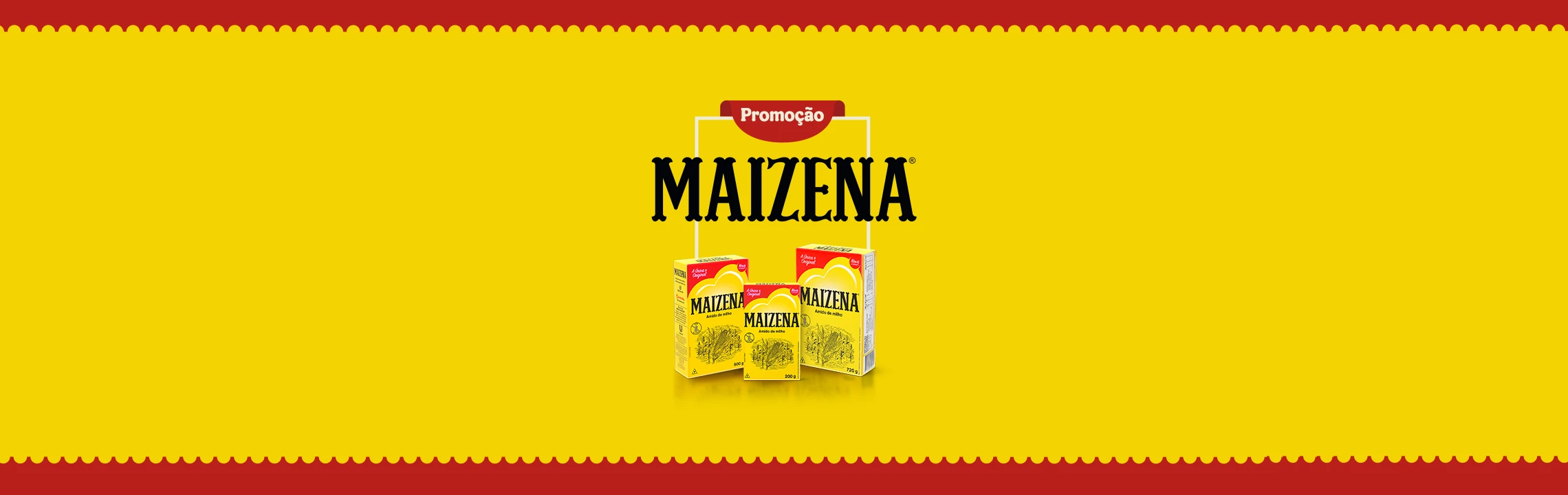 Banner do projeto Promoção Maizena