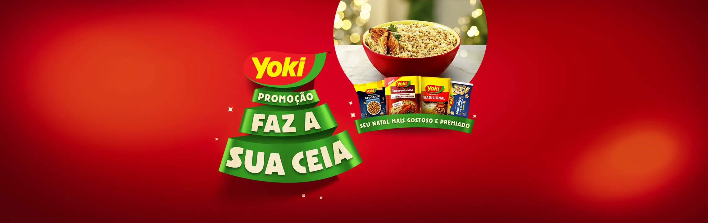 Banner do projeto Yoki Faz a Sua Ceia