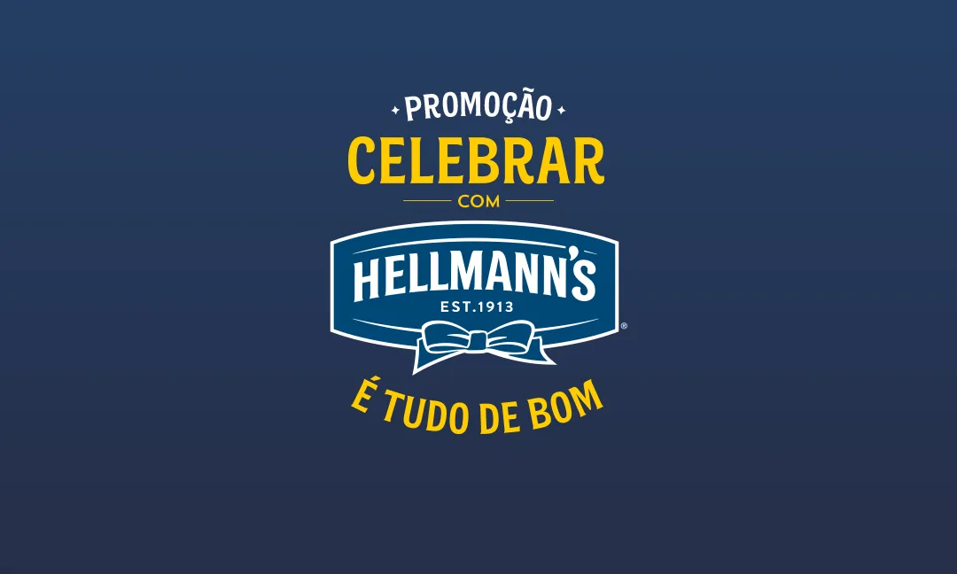 Banner do projeto Celebrar com Hellmann's é Tudo de Bom